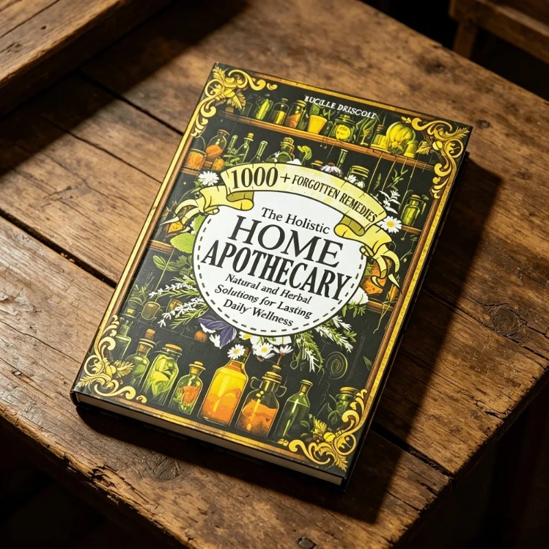 Herbal Wellness Remedy - دليل العلاج المنزلي الشامل، كتاب ورقي،