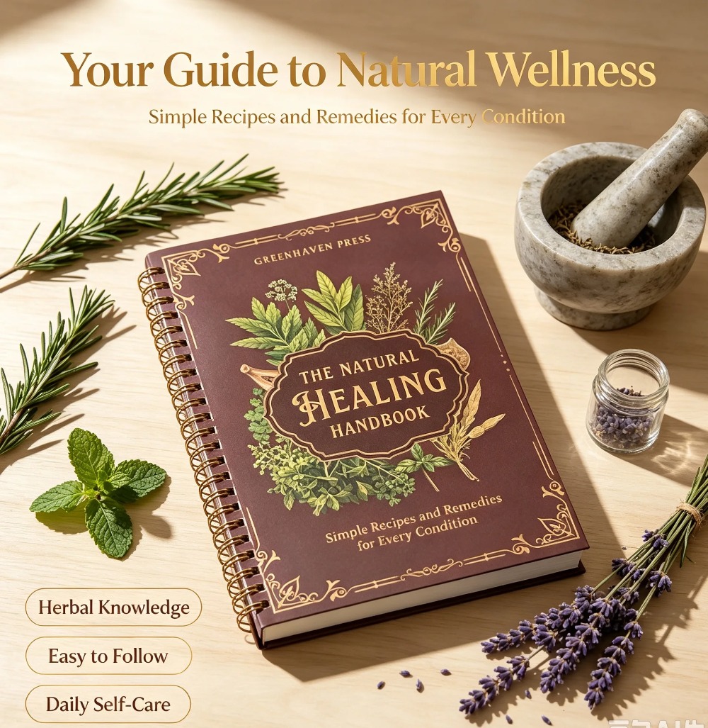 Herbal Wellness Remedy - دليل الشفاء الطبيعي: كتاب وصفات العلاجات